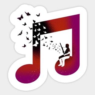 Music Bassoon Sticker